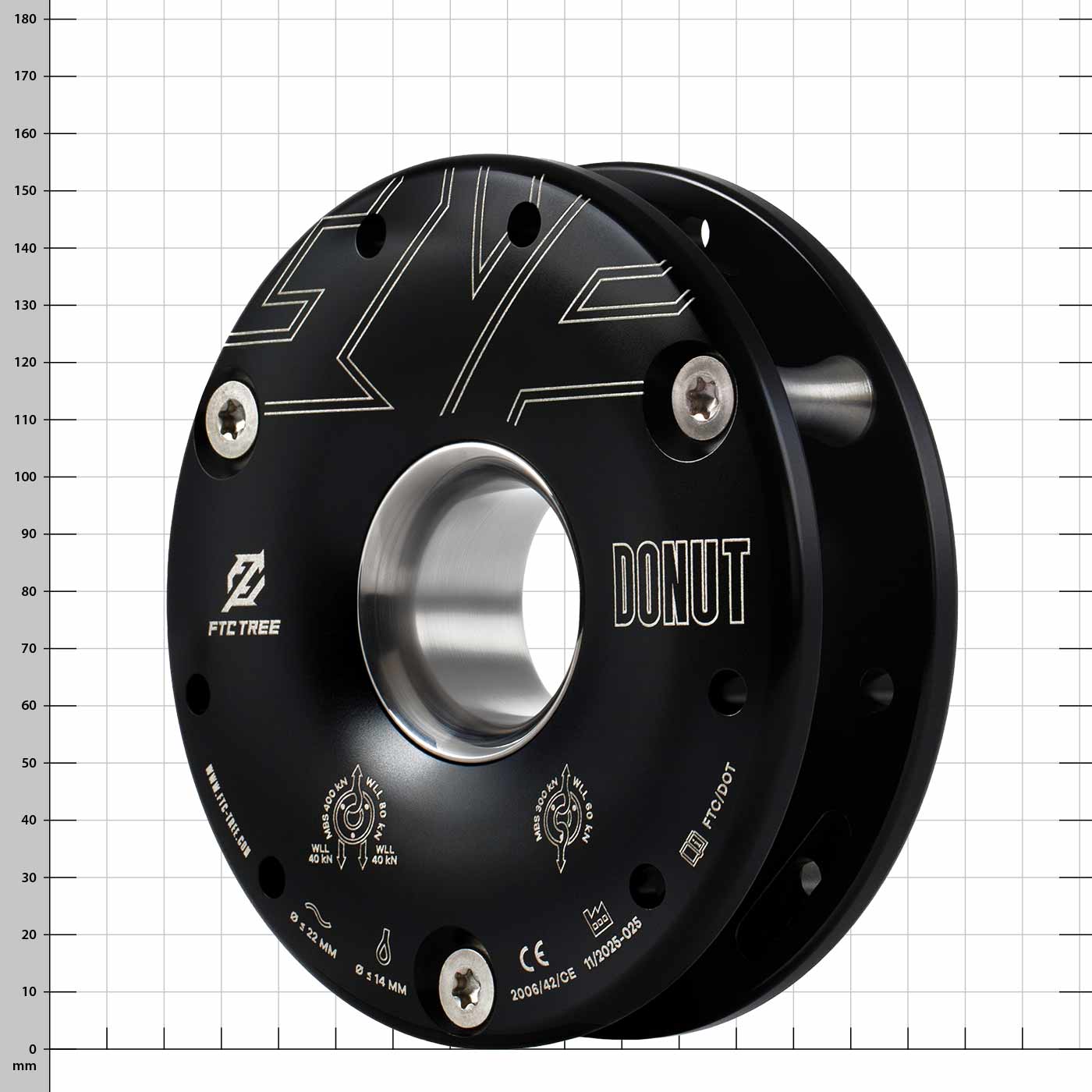 FTC 　リング　12号 FTC | Donut Rigging Ring with Pulley