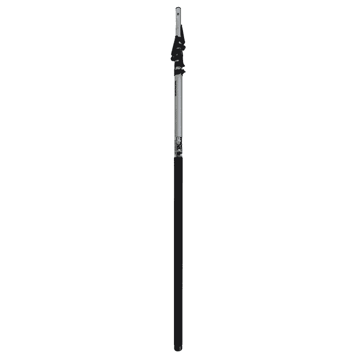 ArboRapid T4 590 Teleskopstange mit schwarzem Griff und silbernem Stab