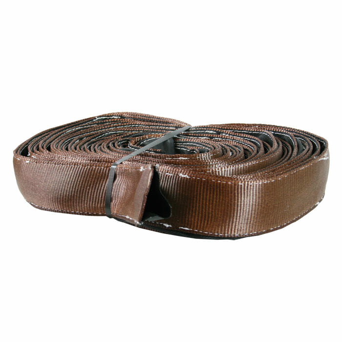 Gefaprotect 75 braunes, flaches, gerolltes Band aus Kunststoff