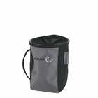 Stuff Bag von Edelrid, graue und schwarze Stofftasche mit Zugbandverschluss und Trageschlaufe