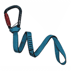 Speedline Lite Kit 26" mit einer blauen Bandschlinge und einem schwarzen Karabiner mit rotem Verschluss, Hersteller- und Produkttyp nicht sichtbar