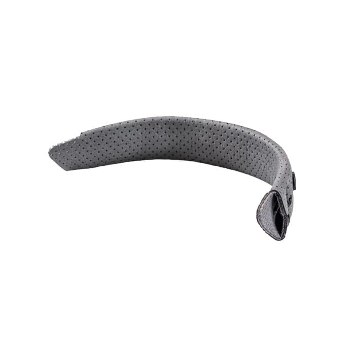 PROTOS® KlimaAIR® Stirnband Soft, graues, perforiertes Stirnband mit Klettverschluss