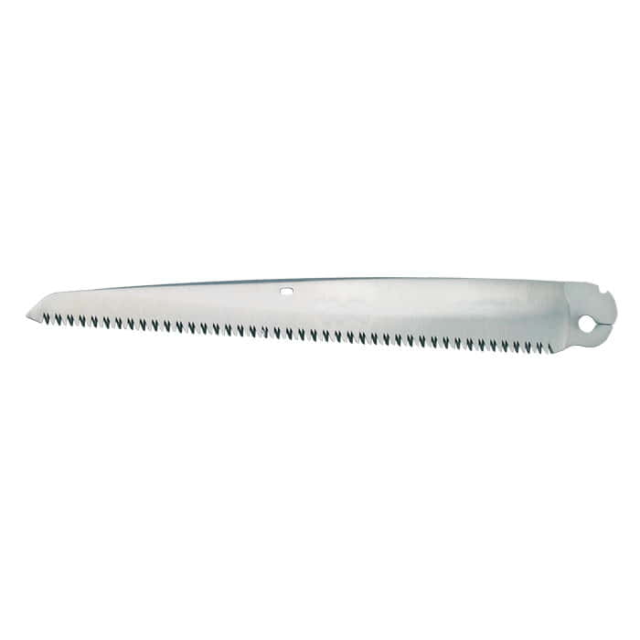 Gomboy 270-10 Sägeblatt, langes silbernes Sägeblatt mit scharfen Zähnen und rundem Loch am Griffende