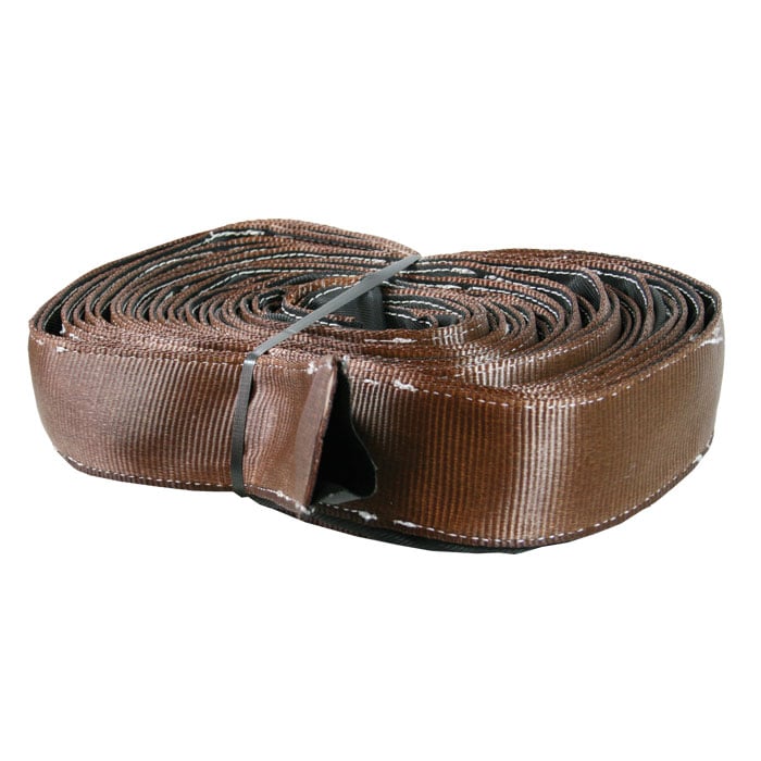 Gefaprotect 100 braunes, gerolltes Flachband aus Kunststoff