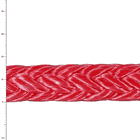 Tenex TEC 16 rotes geflochtenes Seil mit glänzender Oberfläche