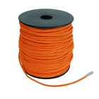 Freeworker FLY LIGHT orangefarbene Schnur auf schwarzer Spule