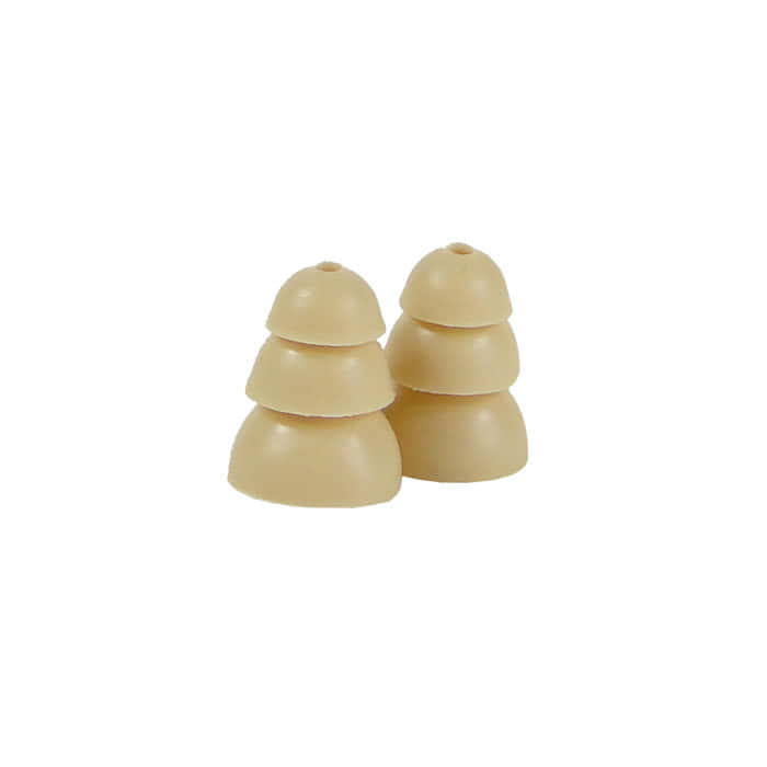 UltraFit M Ohrstöpsel in beige, dreistufiges Design, zwei Stück