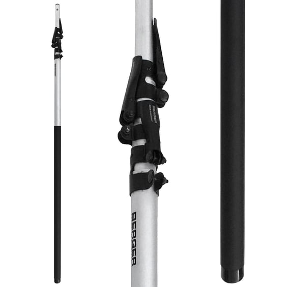 ArboRapid T4 590 Teleskopstange mit schwarzem Griff und silbernem Stab