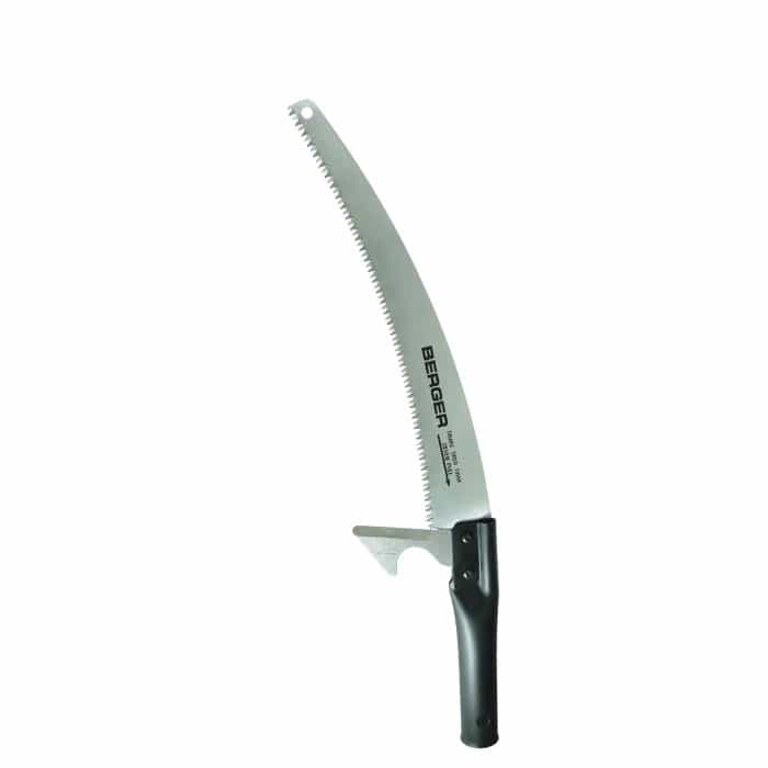 ArboRapid Aufsatzsäge 300 von Bergera mit gebogenem Sägeblatt und schwarzem Griff