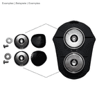 Toolprotect Magnet-Montageset Helmhalterung
