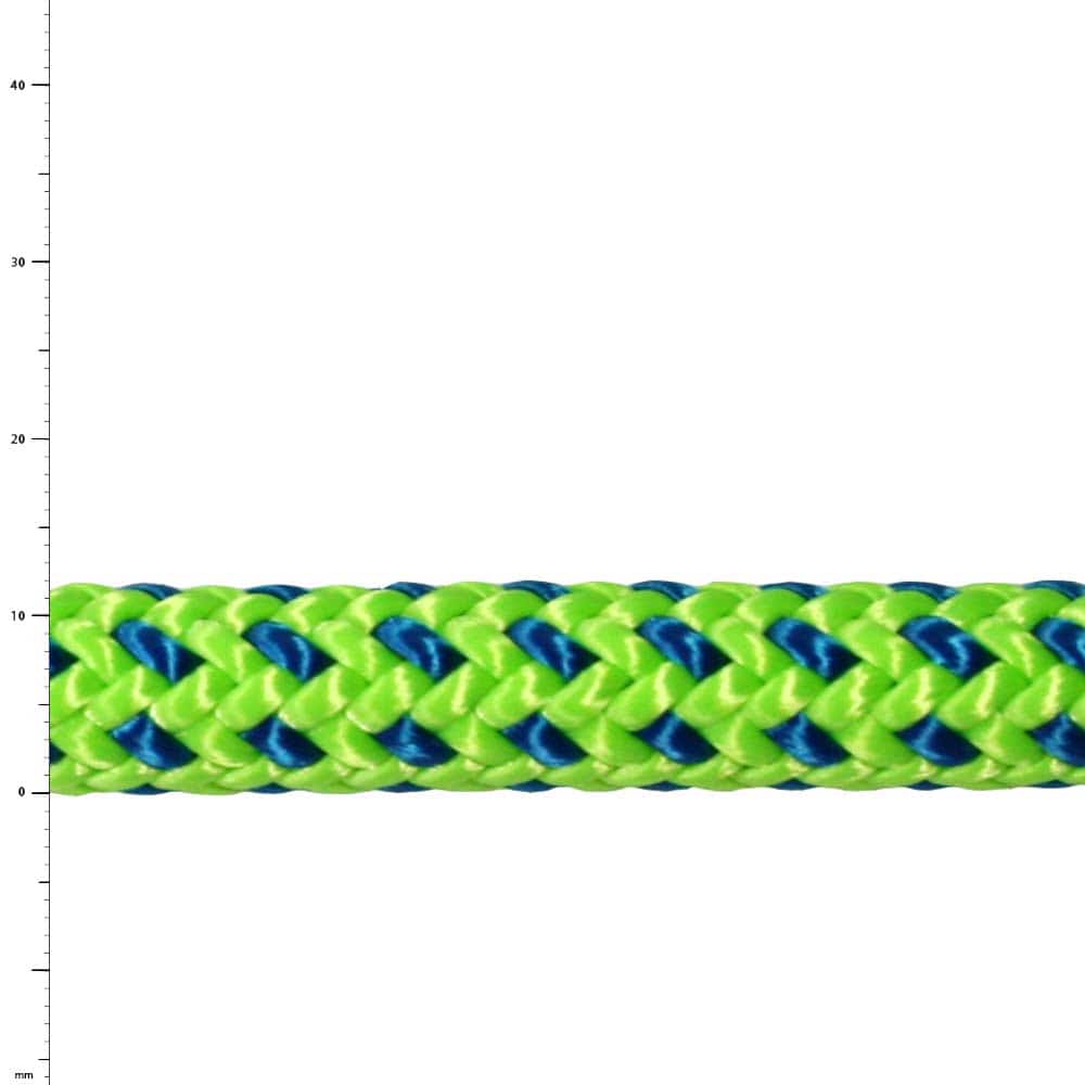 Tachyon Green Seil in grün und blau ohne Schlaufe