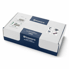 Husqvarna Automower Installations-Kit L Verpackung mit blau-weißem Design und Produktinformationen auf der Oberseite