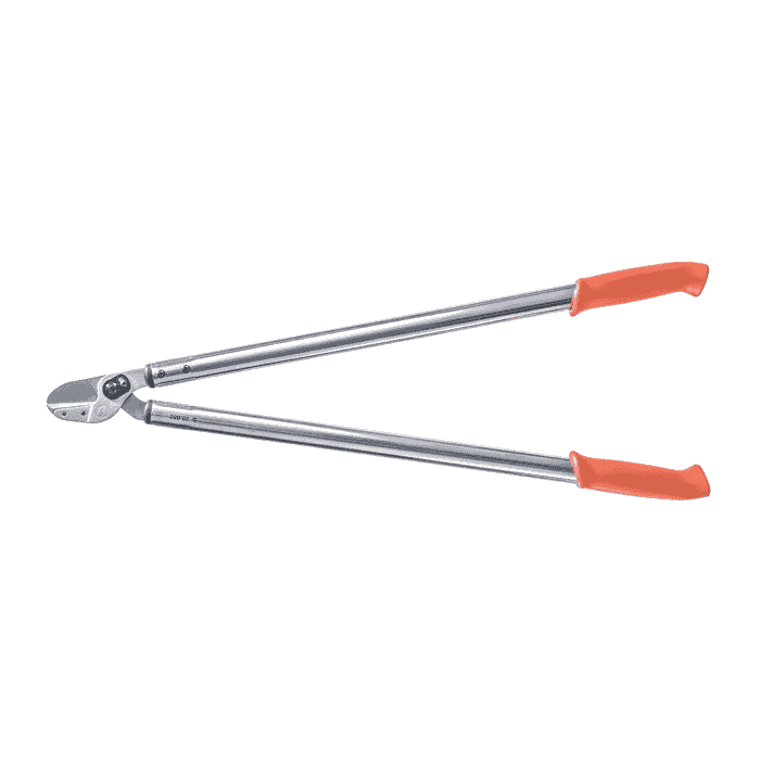 Amboss 20.080 mit langen Metallgriffen und orangen Griffenden, Hersteller nicht sichtbar