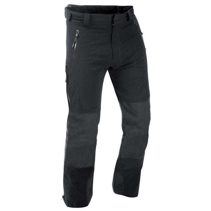 Ventura schwarze Hose mit Reißverschlusstaschen, ohne sichtbaren Hersteller oder Typ