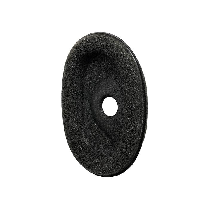 PROTOS® Bluetooth Dämmeinlage, schwarze ovale Einlage mit Loch in der Mitte