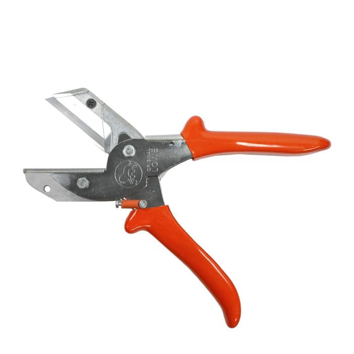 Amboss 3.805 mit orangen Griffen und geöffnetem Schneidekopf