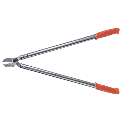 Amboss 20.080 mit geöffneten langen Metallgriffen und orangen Griffenden, Hersteller nicht sichtbar