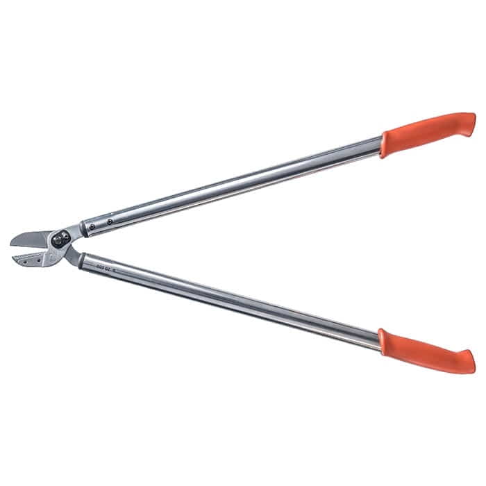 Amboss 20.080 mit geöffneten langen Metallgriffen und orangen Griffenden, Hersteller nicht sichtbar