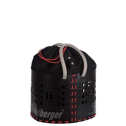 kitBAG 30, schwarzer Beutel mit grauen Griffen und roter Naht, Hersteller Petzl