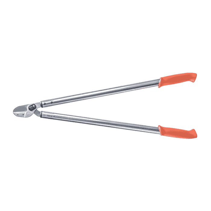 Amboss 20.080 mit langen Metallgriffen und orangen Griffenden, Hersteller nicht sichtbar