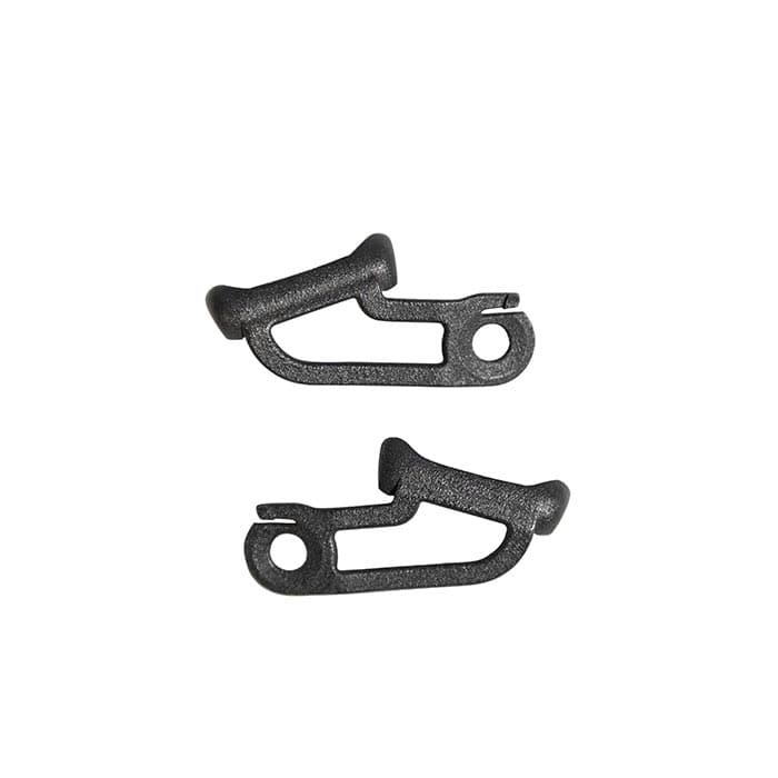 PROTOS® Headset Glasses Clip, zwei schwarze Clips aus Kunststoff