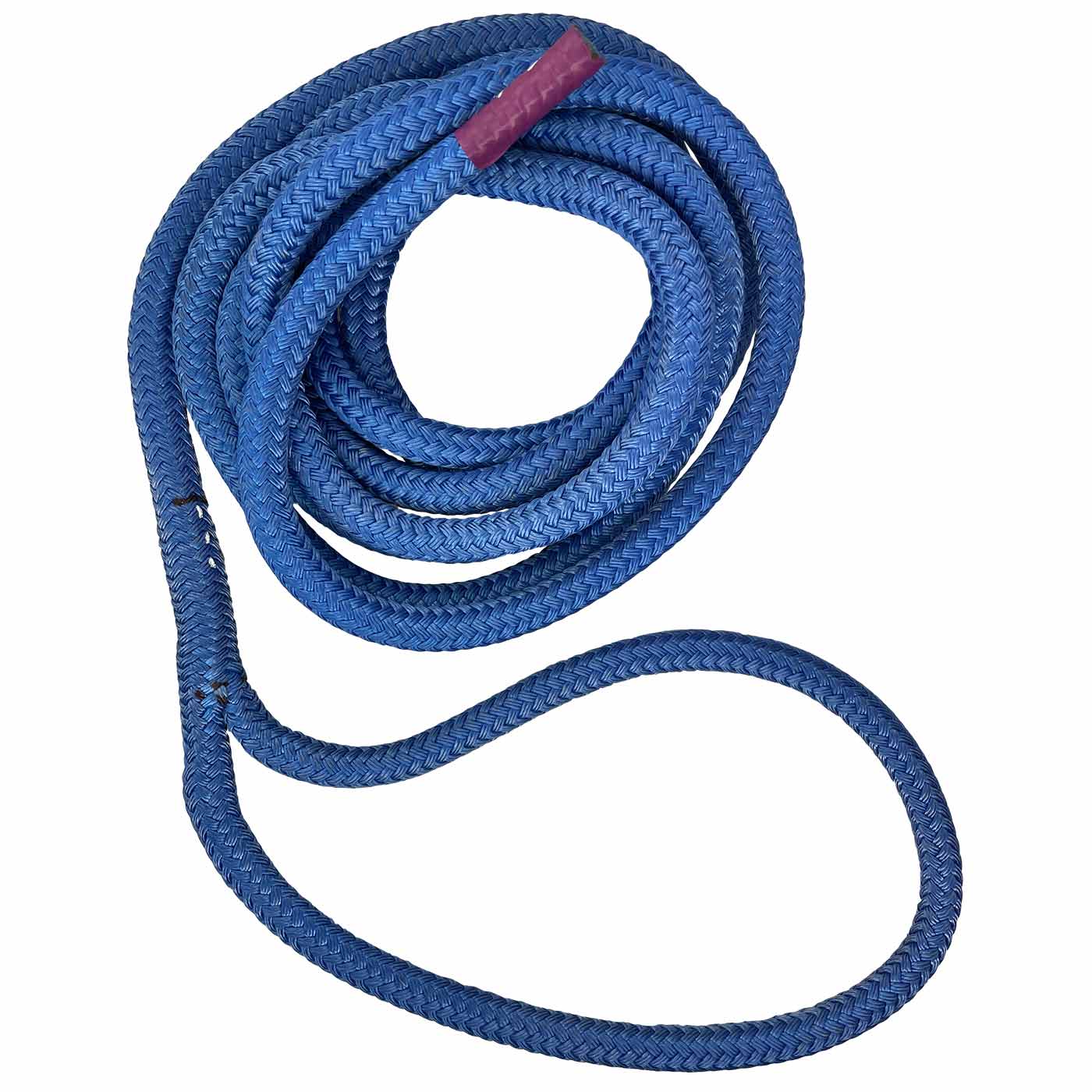 Bull Sling 14 Long blaues, geflochtenes Seil mit einer Schlaufe am Ende
