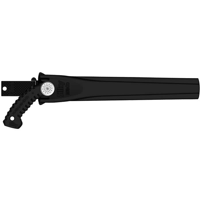 Natanoko 330-8 schwarze Kunststoff-Etui mit integriertem Halter und ergonomischem Griff ohne sichtbare Klinge