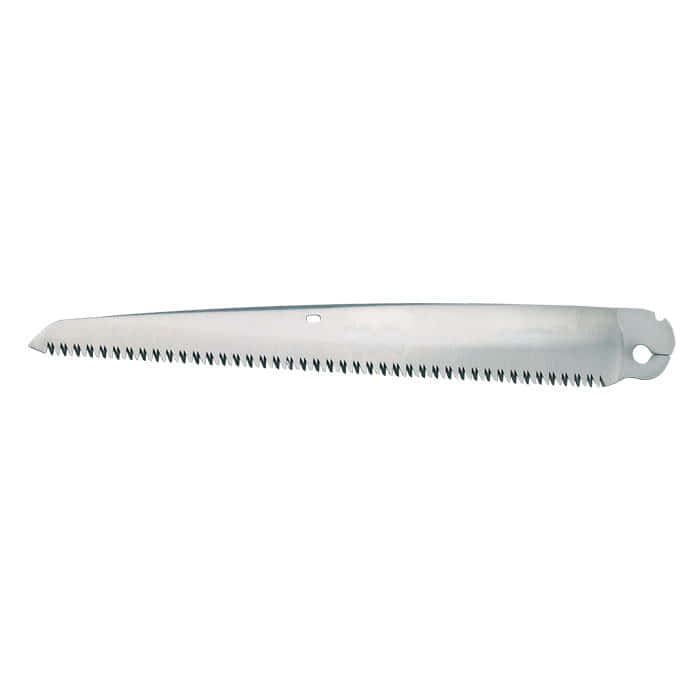 Gomboy 270-10 Sägeblatt, langes silbernes Sägeblatt mit scharfen Zähnen und rundem Loch am Griffende