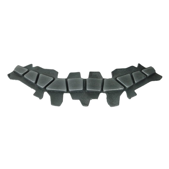 Vertex Innenpolster, schwarze Polsterung mit mehreren rechteckigen und trapezförmigen Segmenten, Produktname sichtbar