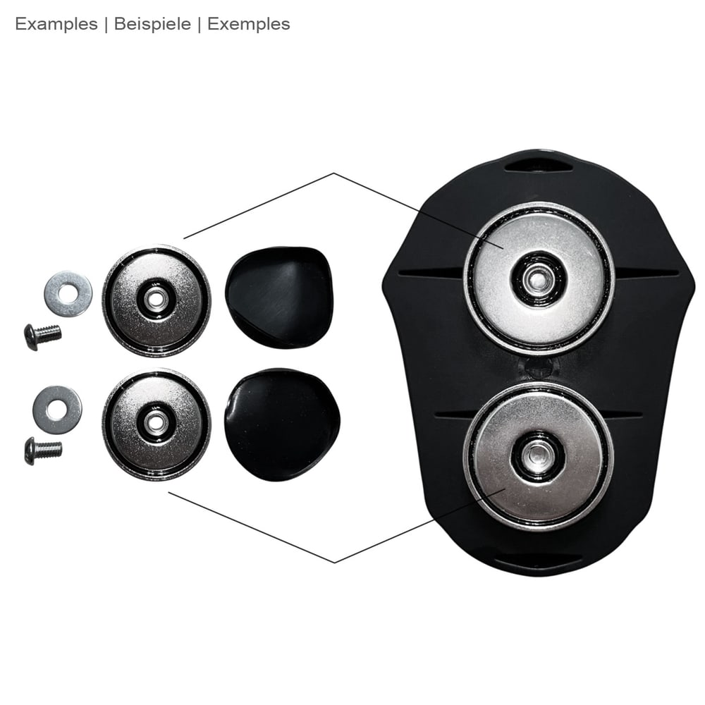 Toolprotect Magnet-Montageset Helmhalterung