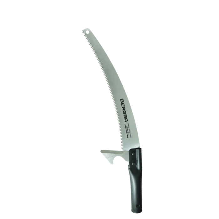 ArboRapid Aufsatzsäge 300 von Bergera mit gebogenem Sägeblatt und schwarzem Griff